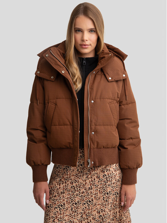 BIG STAR BIG STAR Kurtka zimowa CYTYLIA Brązowy Basic Fit
