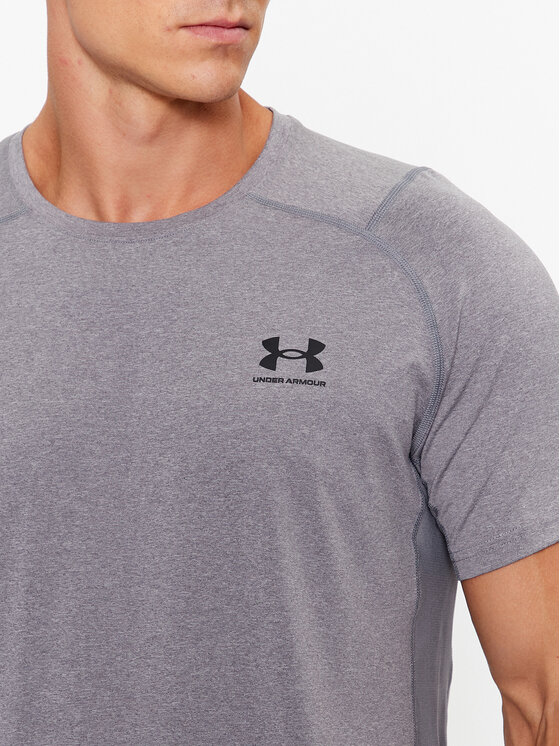 Under Armour Under Armour Marškinėliai Ua Hg Armour Fitted Ss 1361683 Pilka Fitted Fit