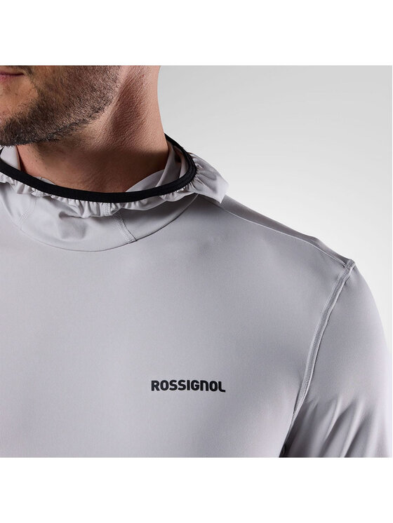 Rossignol Rossignol Bluza techniczna Westweg Sun Hoodie Szary jasny Regular Fit