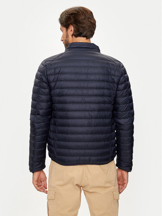 Jott Jott Vatovaná bunda Mat P000MDOW02 Tmavomodrá Slim Fit