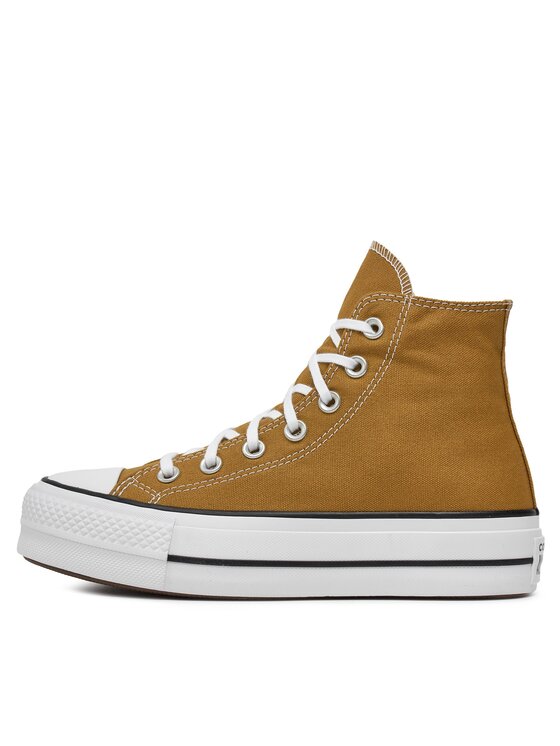 Converse Converse Modne superge Chuck Taylor All Star Lift Platform HI A07210C Rjava