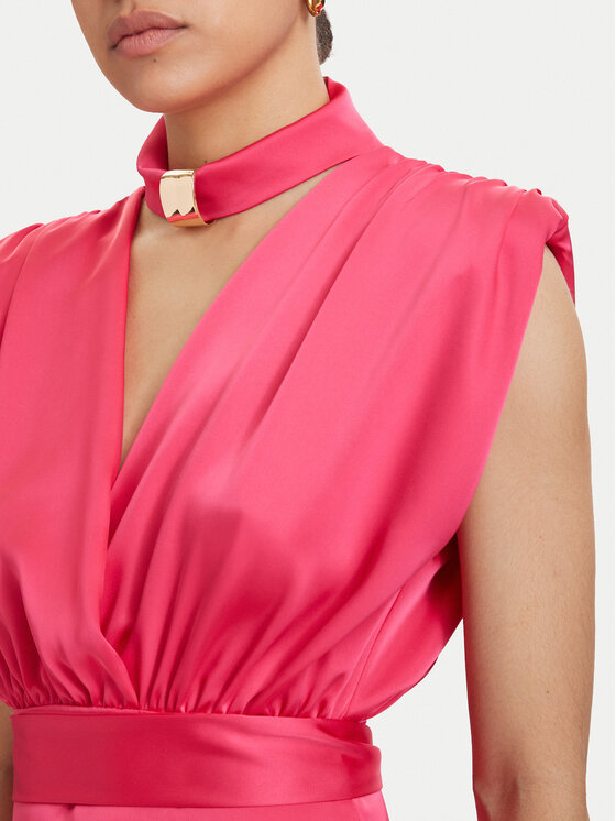 ACCESS FASHION ACCESS FASHION Sukienka wieczorowa 63-3309-122 Koralowy Regular Fit