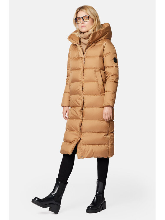 Lancerto Lancerto Kurtka puchowa Lauren KU135223000011 Brązowy Regular Fit