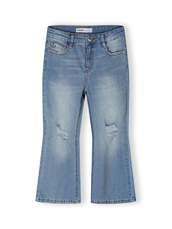 Jeansy MINOTI, Rozmiar 98/104, Niebieskie, 22jean50