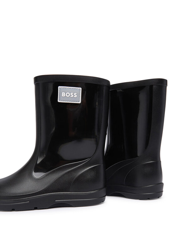 BOSS BOSS Gumáky J52581 S Čierna