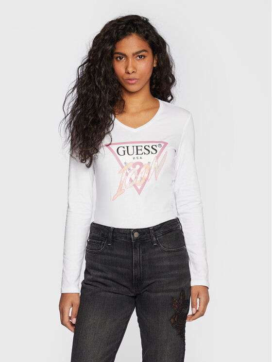 Blusa W3RI13 I3Z14 Bianco Regular Fit