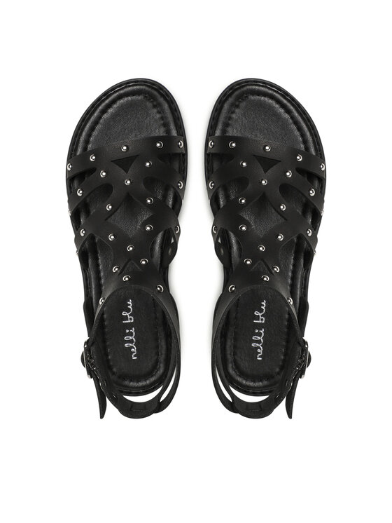 Nelli Blu Nelli Blu Σανδάλια CS1260-42 Μαύρο