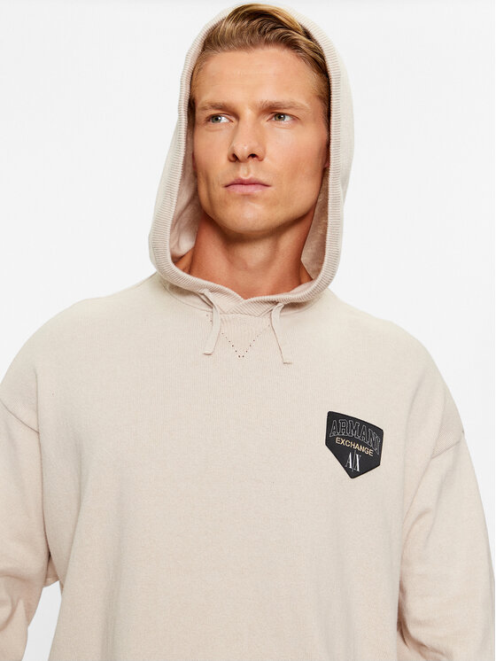 Armani Exchange Armani Exchange Sweter 6RZM2A ZM3FZ 1934 Beżowy Regular Fit