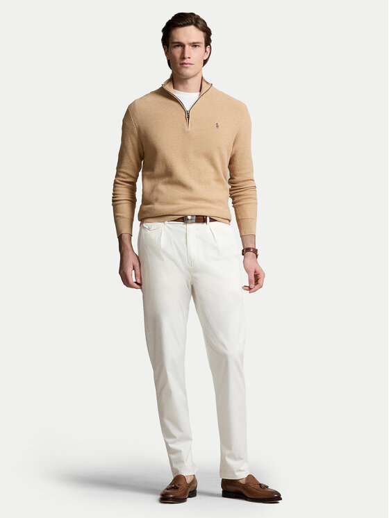 Polo Ralph Lauren Polo Ralph Lauren Džemper 710932304500 Bež Regular Fit