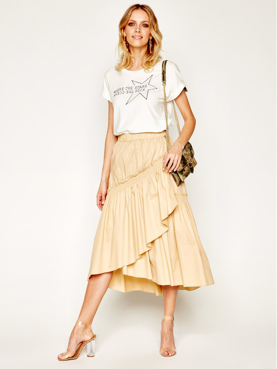 T-shirt 41019 Bianco Regular Fit