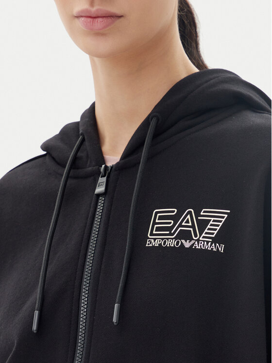 EA7 Emporio Armani EA7 Emporio Armani Tepláková souprava 7W000110 AF12473 MC004 Černá Loose Fit
