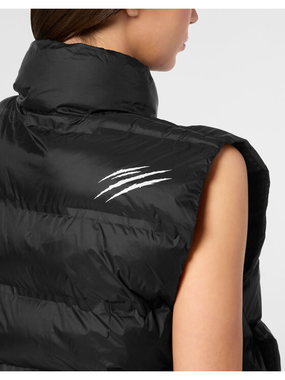Plein Sport Plein Sport Bezrękawnik 22961 Czarny Regular Fit