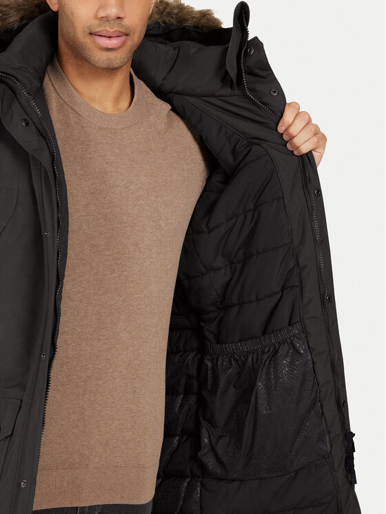 Didriksons Didriksons Зимова куртка Rick 505475 Чорний Regular Fit