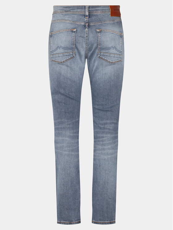 Mustang Mustang Džinsai Vegas 1013707 Mėlyna Slim Fit