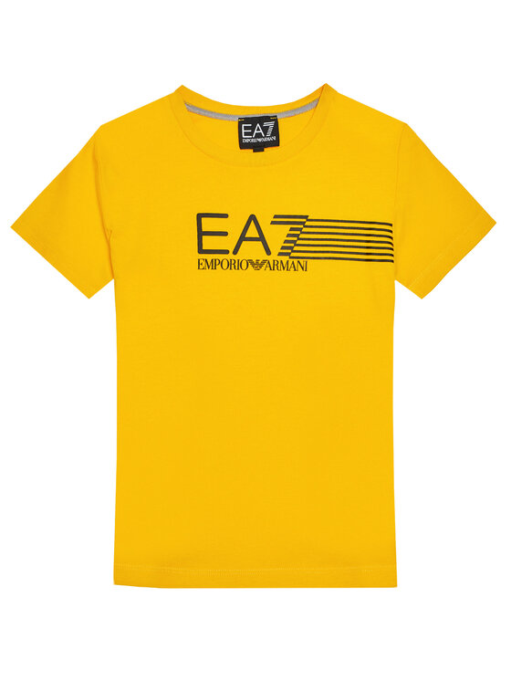 T-shirt 3KBT54 BJ02Z 1604 Giallo Regular Fit
