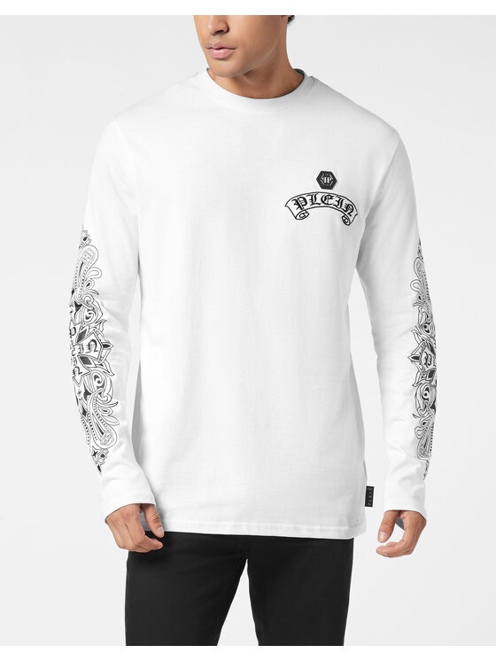 PHILIPP PLEIN PHILIPP PLEIN T-shirt 26205 Bianco Regular Fit