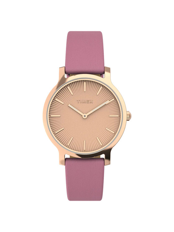 Timex Timex Zegarek TW2V66900 Różowy