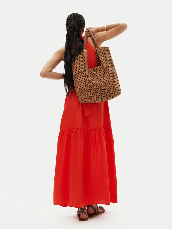 Liu Jo Liu Jo Večerna obleka WA5393 T5973 Oranžna Regular Fit