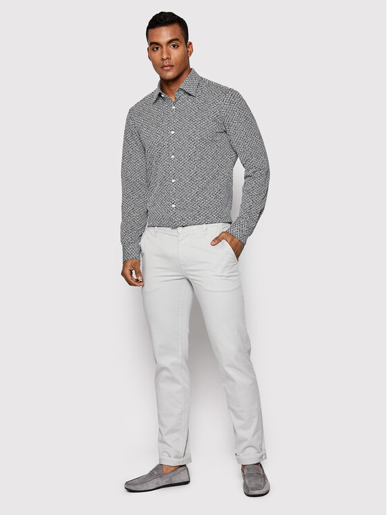 Camicia C-Hal Kent 50474096 Bianco Casual Fit
