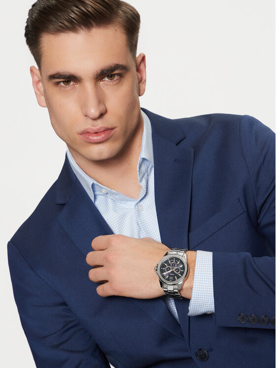 Timex Timex Ρολόι TW2V43300 Ασημί