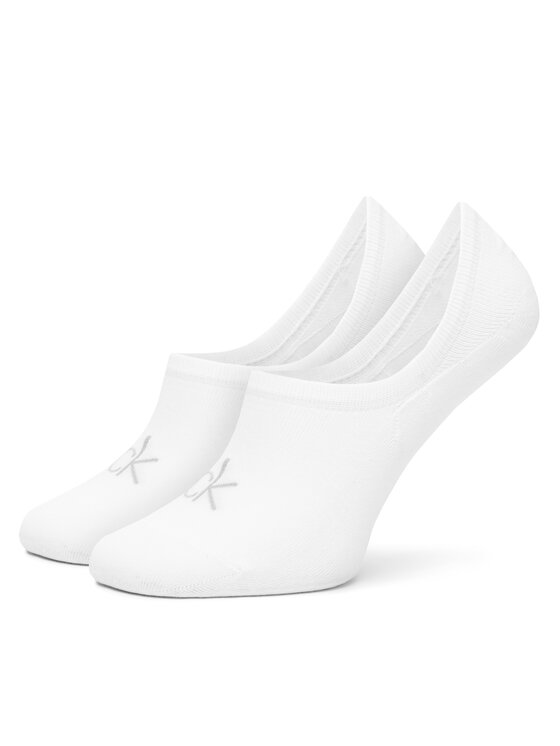 Calvin Klein Calvin Klein Набір з 2 пар жіночих підслідників 701228801 Білий