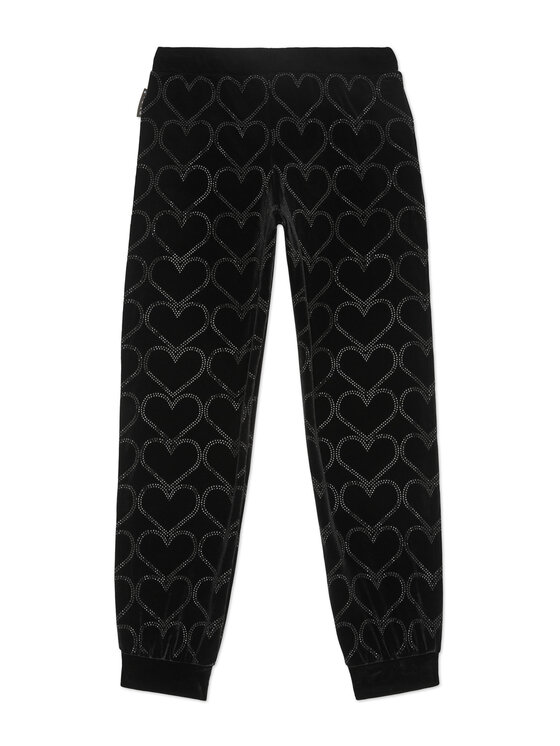 PHILIPP PLEIN PHILIPP PLEIN Jogger nohavice 19689 Čierna Jogger Fit
