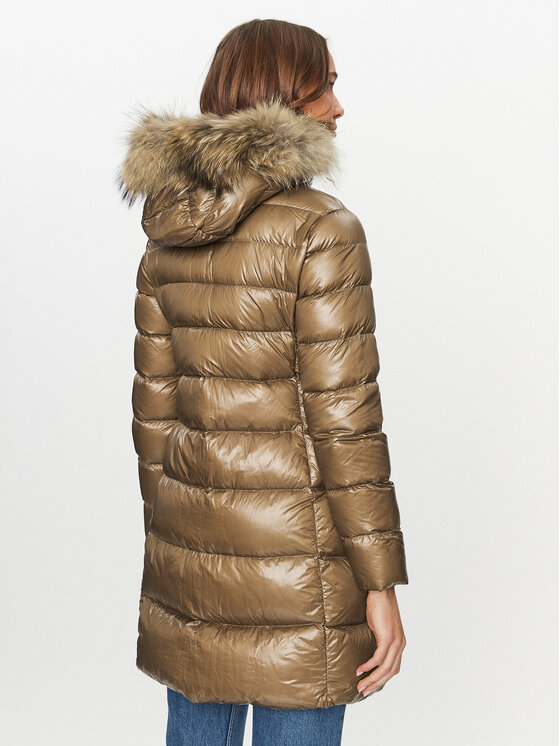 Hetregó Hetregó Pehelykabát Lilith 8K726M 23WD05 Barna Regular Fit