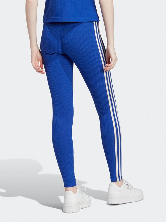 Legging bleu adidas deals