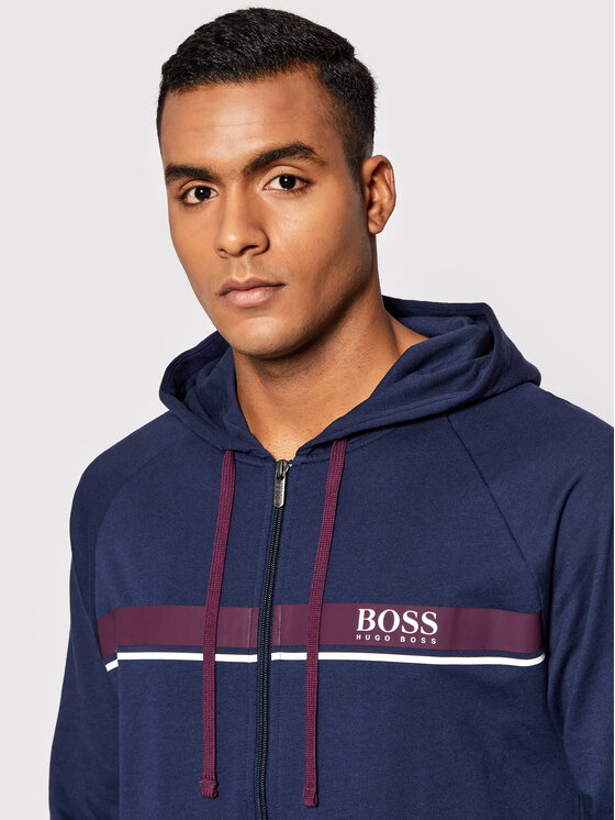 Felpa Authentic 50460328 Blu scuro Regular Fit