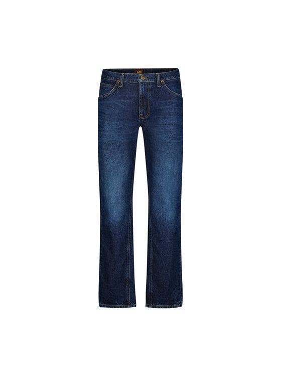 Lee Lee Jeansy 112358989 Niebieski Regular Fit