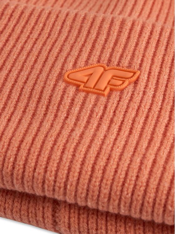 4F 4F Czapka MIDSHOP ACCESSORIES Pomarańczowy