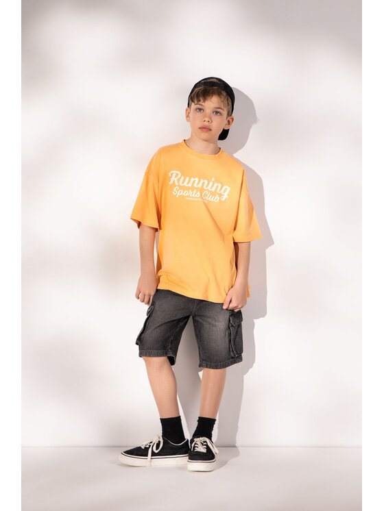 Coccodrillo Coccodrillo T-Shirt WC6143205IBJ-006 Oranžová Regular Fit