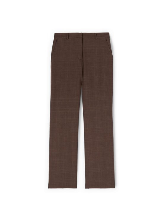 Motivi Motivi Pantaloni di tessuto P03FQ004733N0V2 Marrone Over Fit