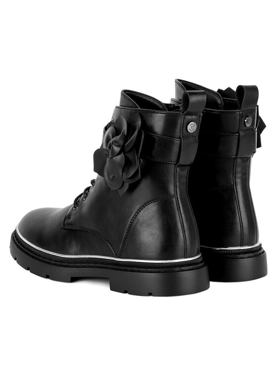 DeeZee DeeZee Šnurovacia obuv CS6510-05 Čierna