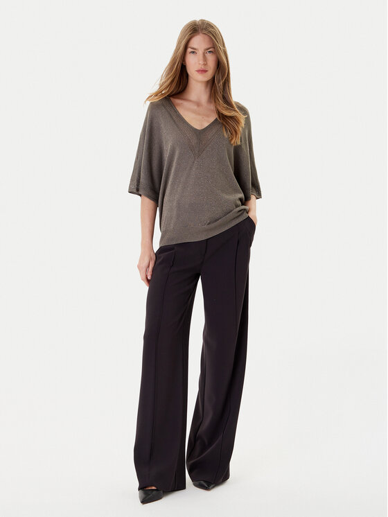 Morgan Morgan Bluse 241-MCHRIS Khakifarben Relaxed Fit