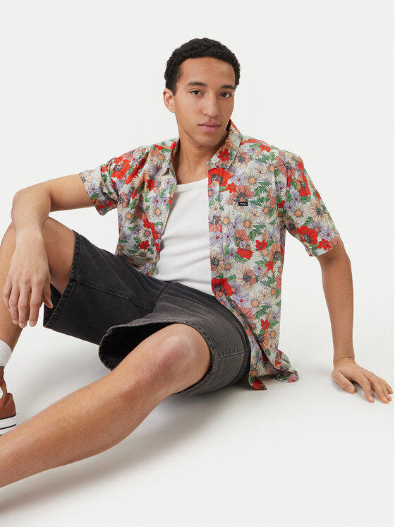 RVCA RVCA Hemd Botanical AVYWT00521 Bunt Regular Fit