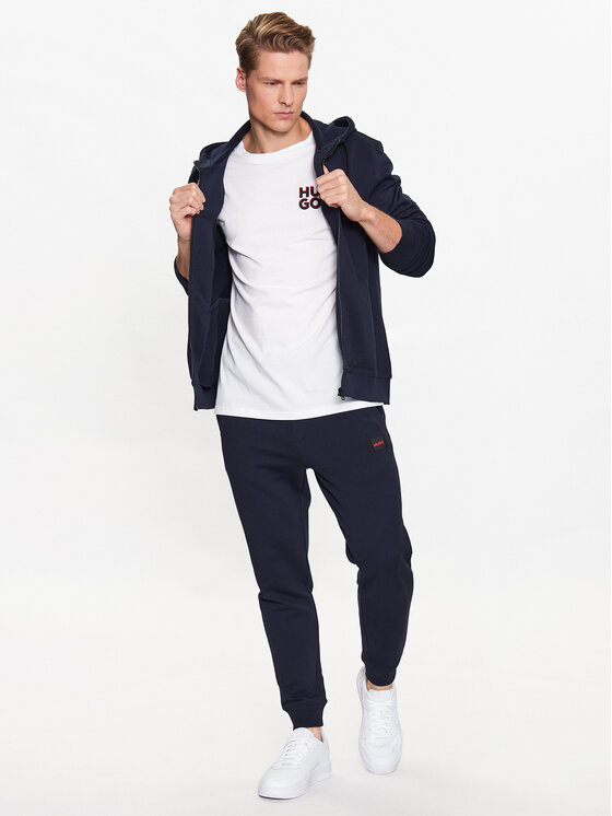 HUGO Hugo Komplet 2 t-shirtów 50492550 Biały Regular Fit