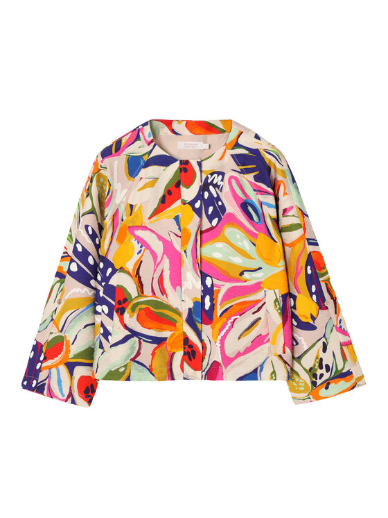 TATUUM TATUUM Bundy bomber ZAFE 1 Béžová Loose Fit