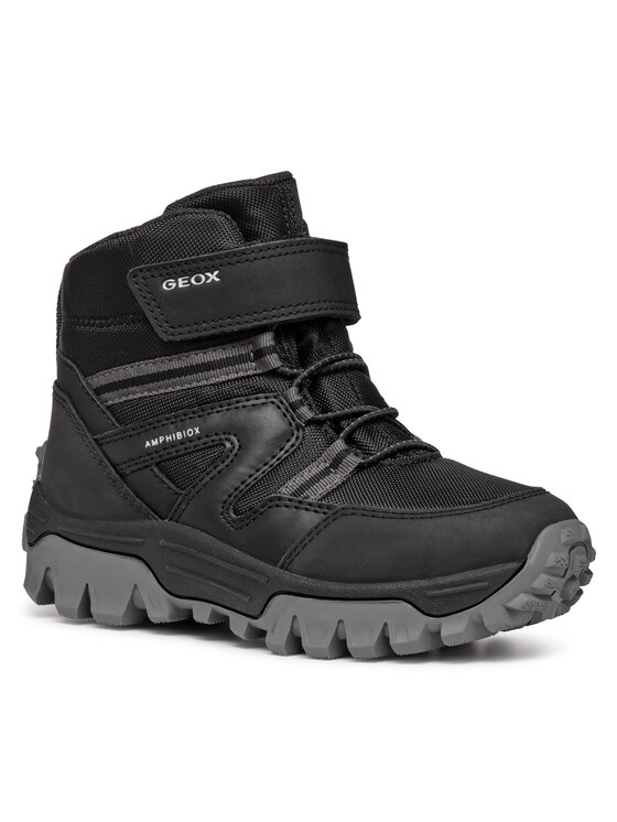 Geox Geox Kozaki J Himalaya Boy B Abx J46FRD 050FU C9999 M Czarny