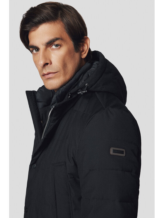 Lancerto Lancerto Kurtka puchowa Larvik KU097224000004 Czarny Regular Fit
