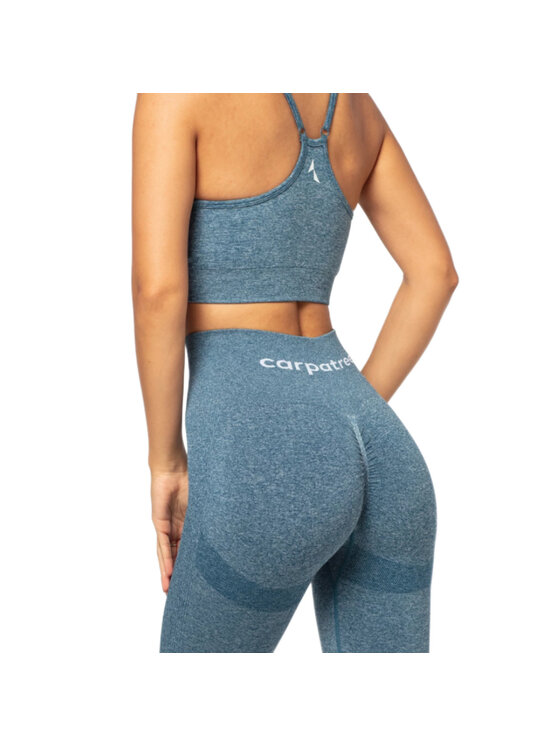 Carpatree Carpatree Biustonosz sportowy Allure Bra Niebieski