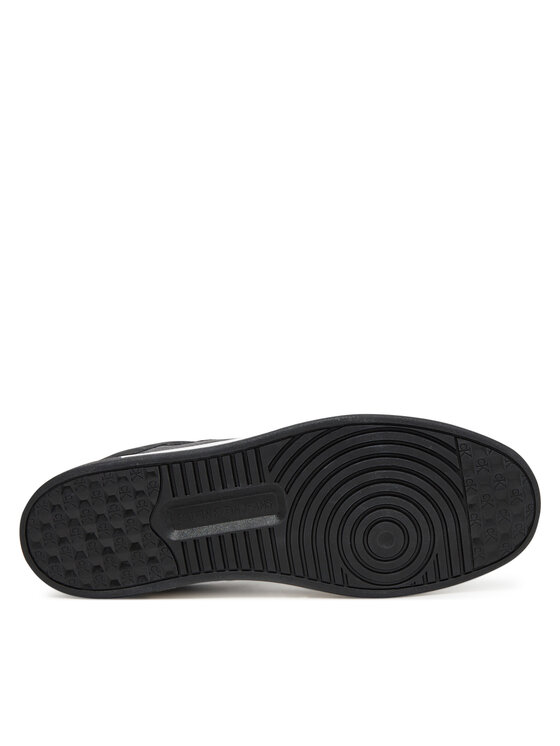 Calvin Klein Jeans Calvin Klein Jeans Laisvalaikio batai Basket Cup Low Laceup Lth Mix YM0YM01308 Balta