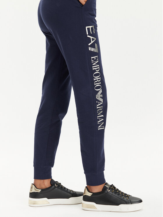EA7 Emporio Armani EA7 Emporio Armani Spodnie dresowe 8NTP85 TJTXZ 0555 Granatowy Regular Fit