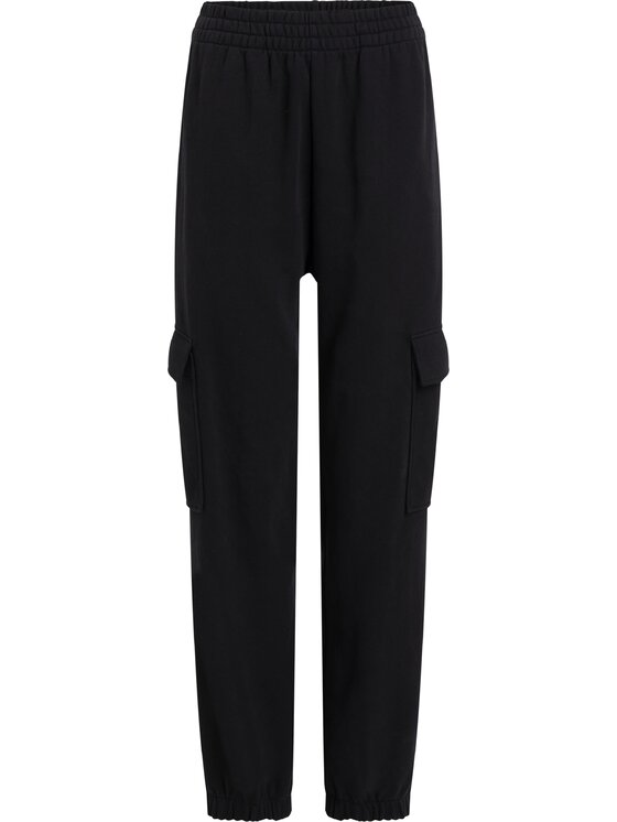Calvin Klein Calvin Klein Pantaloni di tessuto J20J223589 Nero Regular Fit