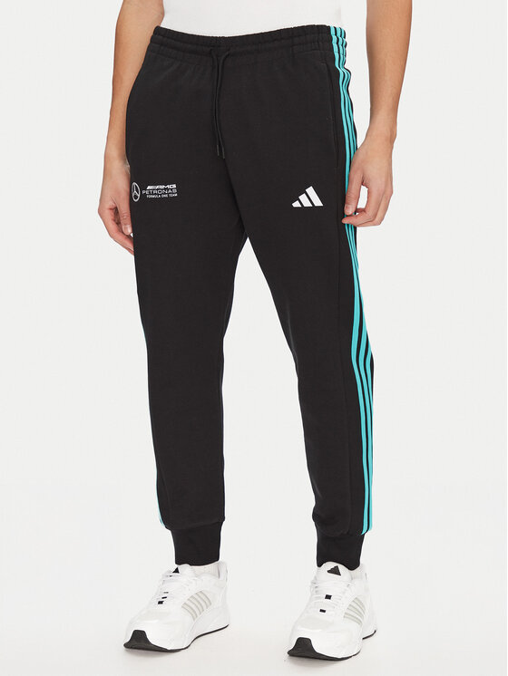 adidas adidas Pantaloni trening Mercedes - AMG Petronas Formula One Team DNA JV5379 Negru Regular Fit