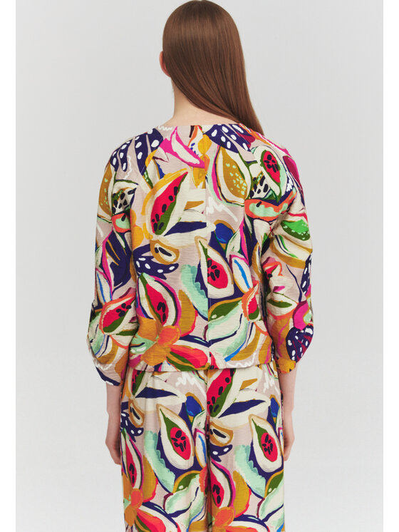 TATUUM TATUUM Bundy bomber ZAFE 1 Béžová Loose Fit