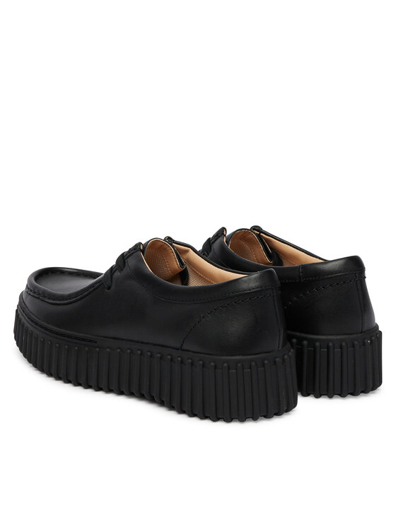 Clarks Clarks Īsi apavi Torhill Bee 26186665 Melns