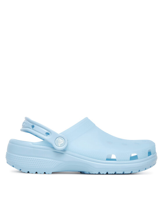 Şlapi Crocs Classic Frosted Clog 210928 Albastru celest