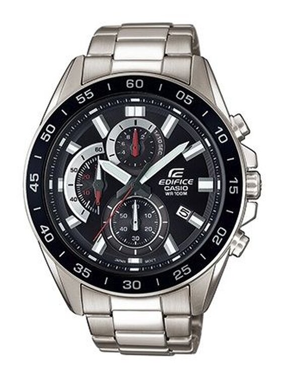 Casio Casio Zegarek EFV-550D-1AVUEF Srebrny