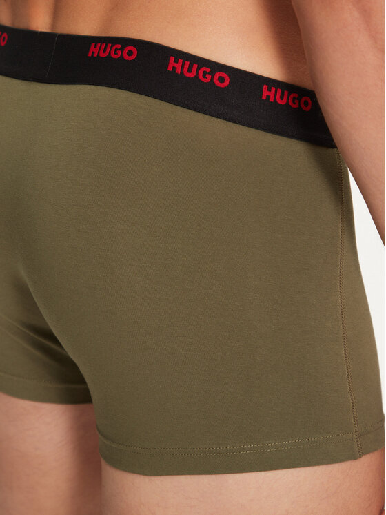 HUGO Hugo Set od 5 pari bokserica 50479944 Šarena